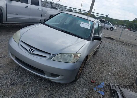 2005 Honda Civic Lx z USA, uszkodzony, nr VIN 2HGES16555H616032